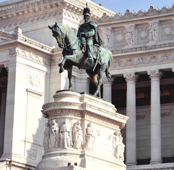 Πριν Από Monumento Nazionale Vittorio Emanuele Ρώμη — Φωτογραφία Αρχείου
