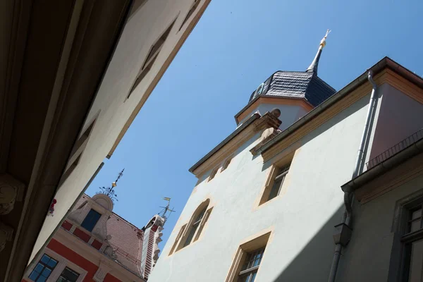Gothaのタウンハウスの側面図 — ストック写真