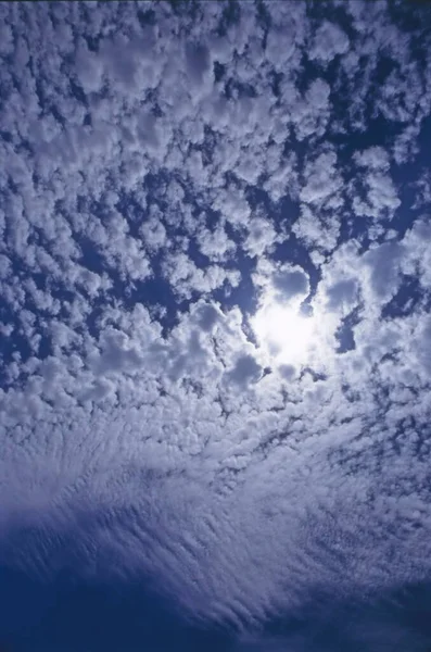 Paesaggio Nuvoloso Meteo Cielo Con Nuvole — Foto Stock