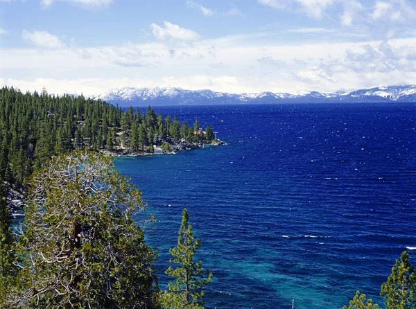 Vista Lago Tahoe Califórnia — Fotografia de Stock