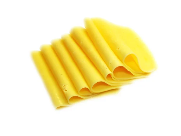 Κίτρινη Φέτες Φέτες Τυρί Από Γερμανία — Φωτογραφία Αρχείου