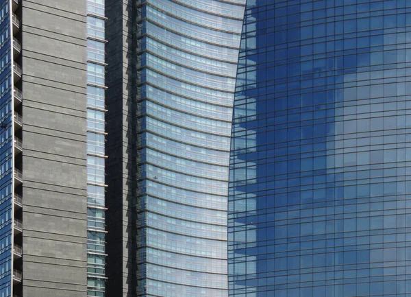 Vista Panorâmica Das Fachadas Cidade — Fotografia de Stock