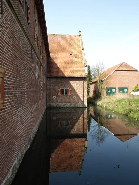 Auf Der Wasserburg Raesfeld — Stockfoto