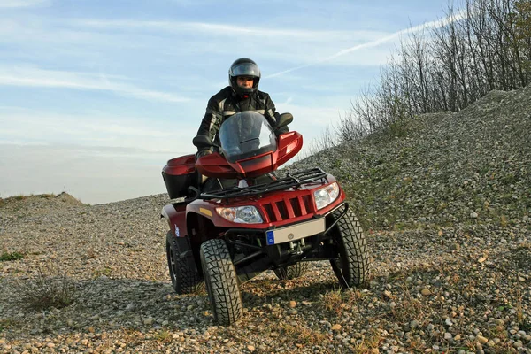 Motorsport Med Atv — Stockfoto