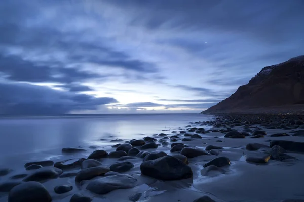 Playa Lofoten Invierno — Foto de Stock