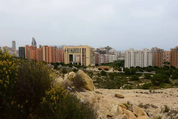 Walls Benidorm Cala Finestrat Spain — Stock Photo, Image