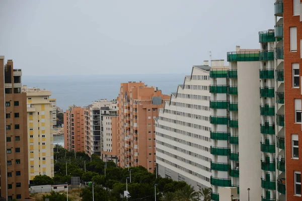 Paredes Benidorm Cala Finestrat España —  Fotos de Stock