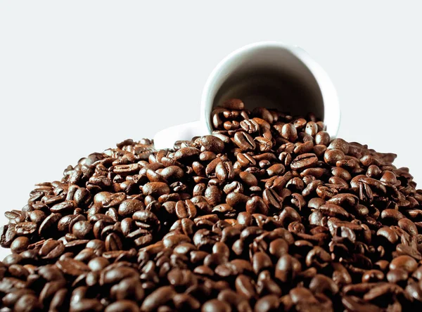 咖啡豆 咖啡因和香气 — 图库照片