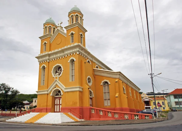 Willemstad Katedrali Curacao Abc Adaları — Stok fotoğraf