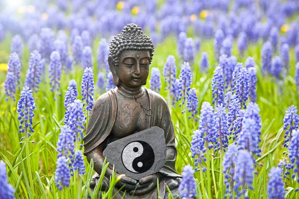 Buddhismens Filosofi Buddha Figur — Stockfoto