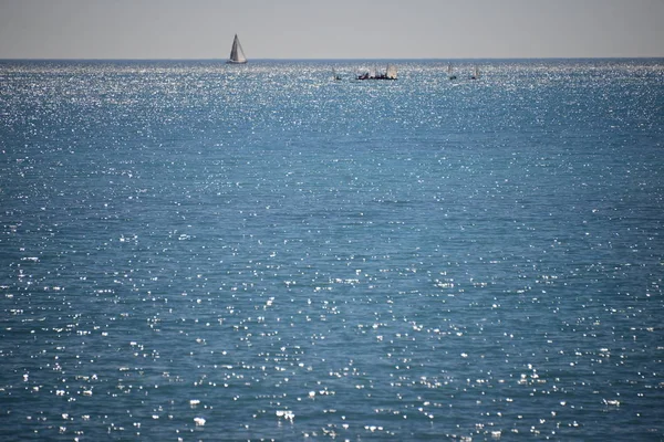 Zeilboten Middellandse Zee Spanje — Stockfoto