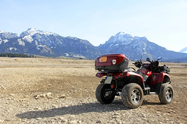 Med Atv Terrängen — Stockfoto