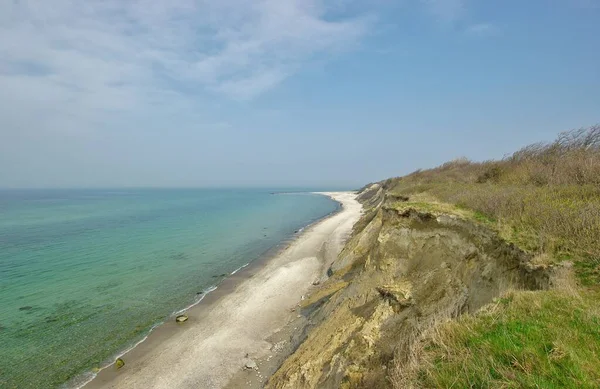 Blick Auf Die Klippen Vor Ahrenshoop — Stockfoto