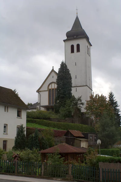 Vue Panoramique Vieille Église — Photo