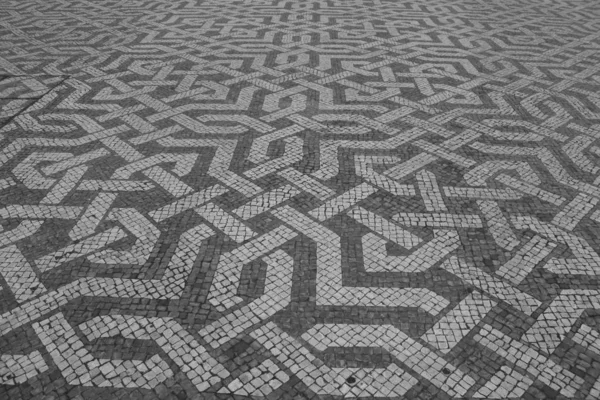 Street Pavement Lisbon — Stock Photo, Image