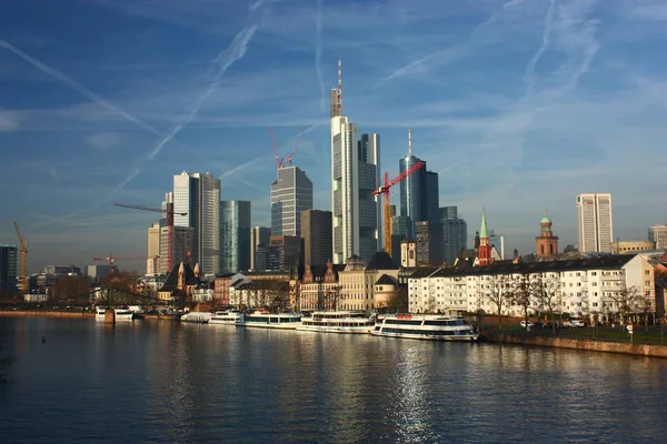 Vista Panorámica Majestuosa Ciudad Urbana — Foto de Stock