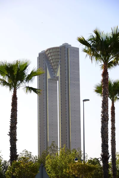 Wolkenkrabbers Benidorm Costa Blanca Spanje — Stockfoto