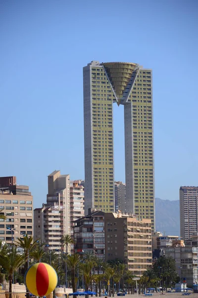 Skyscraper Benidorm Costa Blanca Spain — Stock Photo, Image