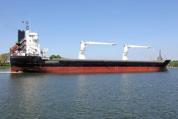 Frachtschiff Transportschiff Schifffahrt — Stockfoto