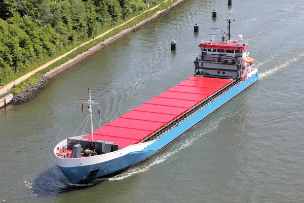 Frachtschiff Transportschiff Schifffahrt — Stockfoto