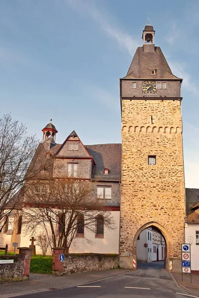 Obertorturm Cidade Velha Camberg Mau Taunus — Fotografia de Stock