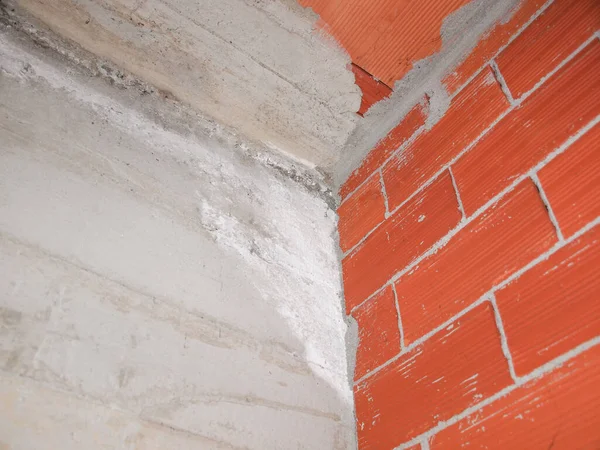 Damage Caused Damp Moisture Wall — Stock Photo, Image