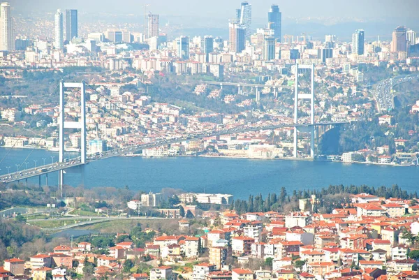 Стамбул Головне Місто Туреччині Яке Оповите Європою — стокове фото