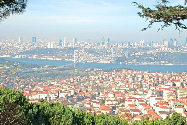 イスタンブールはトルコの主要都市であり ヨーロッパを悩ませています — ストック写真