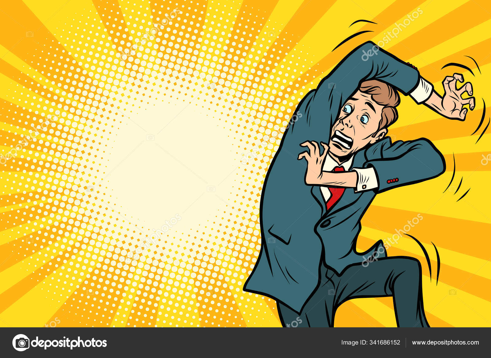 Funny Scared Man Comic Book Cartoon Pop Art Retro Illustration Stock Photo by ©PantherMediaSeller 341686152 Funny Scared Man Comic Book Cartoon Pop Art Retro Illustration Stock Photo by ©PantherMediaSeller 341686152