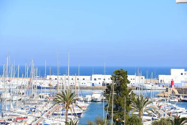 Altea Costa Blanca Porto — Fotografia de Stock