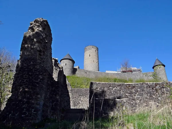 Vista Panorámica Majestuosa Arquitectura Medieval — Foto de Stock