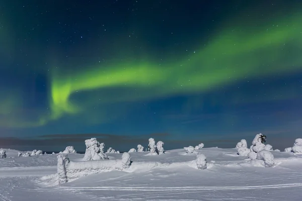 Polarljus Aurora Borealis — Stockfoto