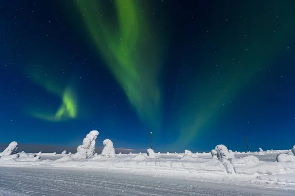 Poollichten Aurora Borealis — Stockfoto