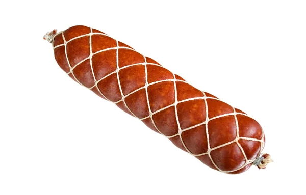Sausage Isolated White — Stock Photo, Image