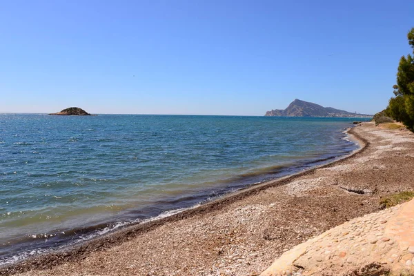 Praia Altea Costa Blanca Espanha — Fotografia de Stock