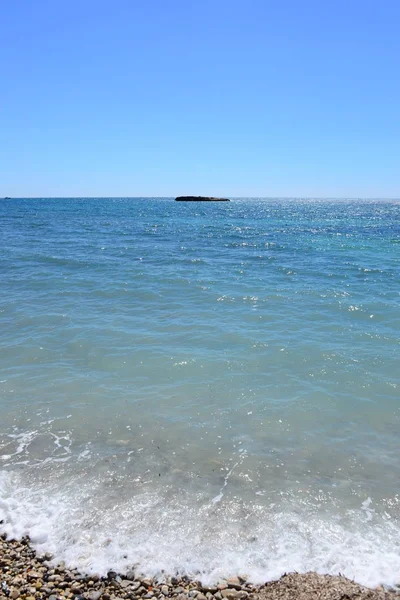 Kamienie Morzu Śródziemnym Hiszpania — Zdjęcie stockowe