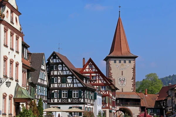 Centro Storico Gengengenbach — Foto Stock