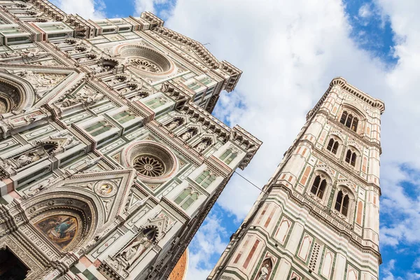 Florenz Italien Detail Des Doms Einem Sonnigen Tag Aber Ohne — Stockfoto