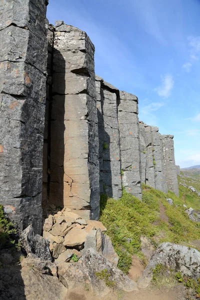 Bergslandskap Selektivt Fokus — Stockfoto