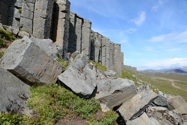 Bergslandskap Selektivt Fokus — Stockfoto