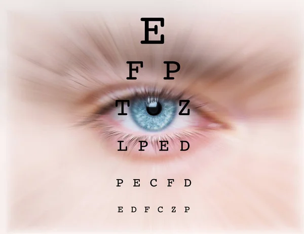 vision eye test chart