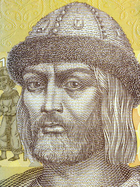 Vladimir Great Portrait Ukrainian Money — Stock Photo, Image