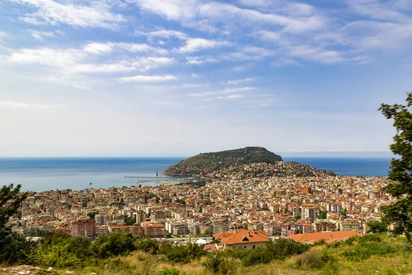 Antalya Panomorama Veduta Dalla Montagna Turchia Europa — Foto Stock