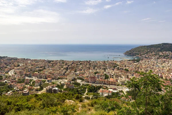 Antalya Panomorama Veduta Dalla Montagna Turchia Europa — Foto Stock