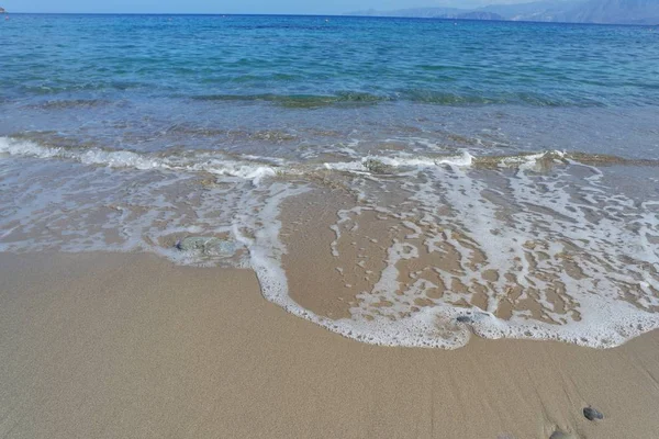 Пляжна Сцена Природна Вода — стокове фото