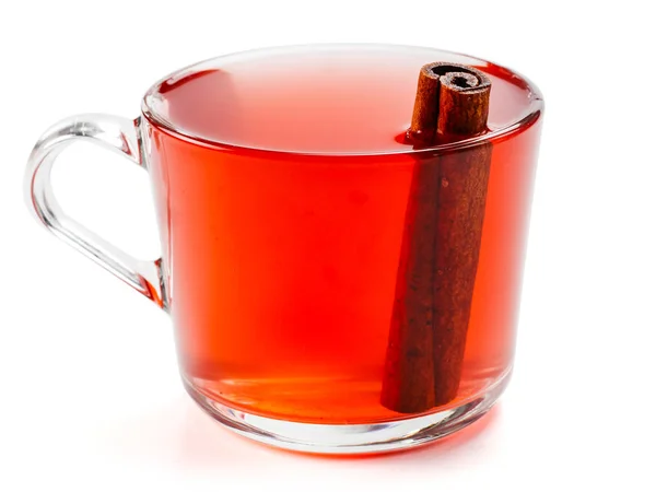 Mulled Wine Glass Cup Isolated White Hot Red Tea Other Royalty Free Stock Photos