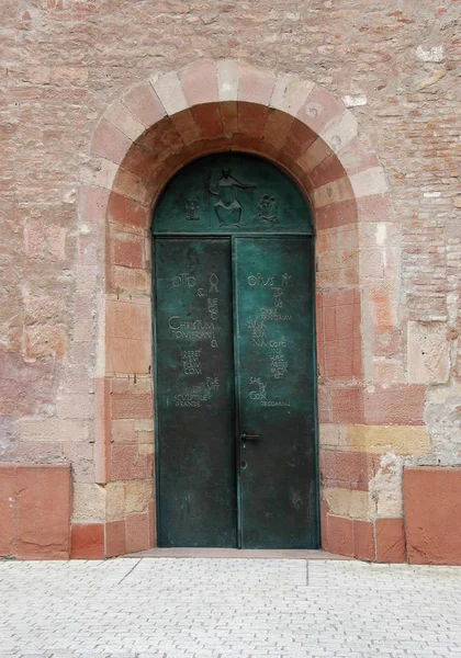 Katedraldeki Otto Portal Dan Speyer — Stok fotoğraf
