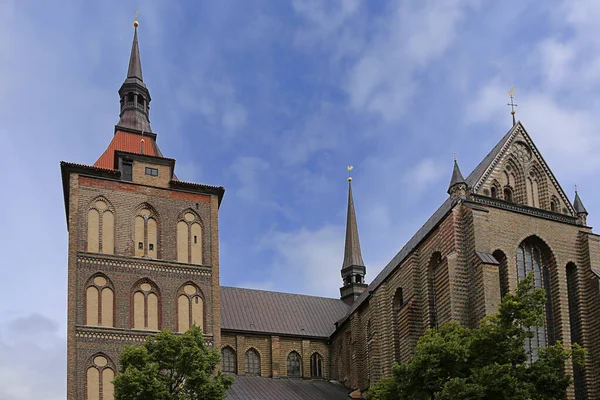 Mary Kyrka Rostock — Stockfoto