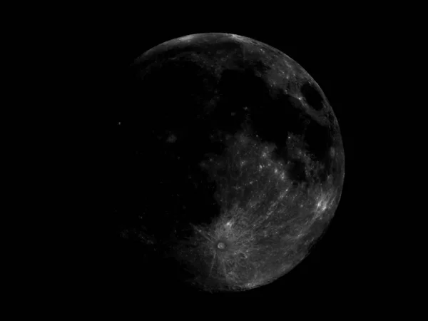 Himmel Mit Mond Mondlicht — Stockfoto
