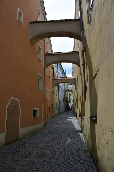 Rua Cidade Velha Passau — Fotografia de Stock